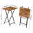 Anaid Cross Legs End Table Set