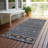 Machine Washable Indoor/Outdoor Boruta ACN2244 Navajo Rug-1326877319