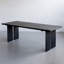 Table de salle à manger rectangulaire noire-1502135173
