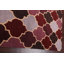 Tapis noir / gris / rouge en laine touffetée à la main Finwith