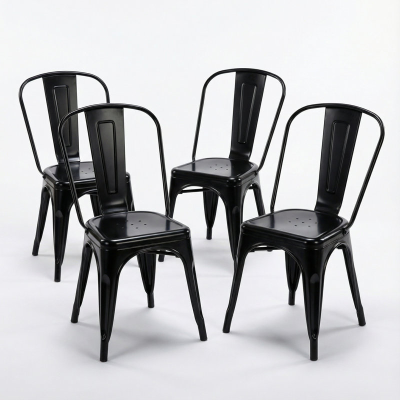 Side Chair, Black