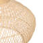 Luminaire suspendu en rotin naturel 1 lumière-108876057
