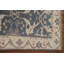 Tapis de couloir bleu Oushak 3x8