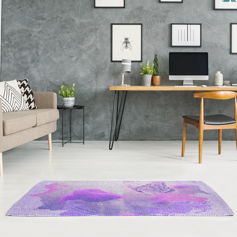 Chenille Animal Print Indoor Rug, Rectangle 2' x 3'