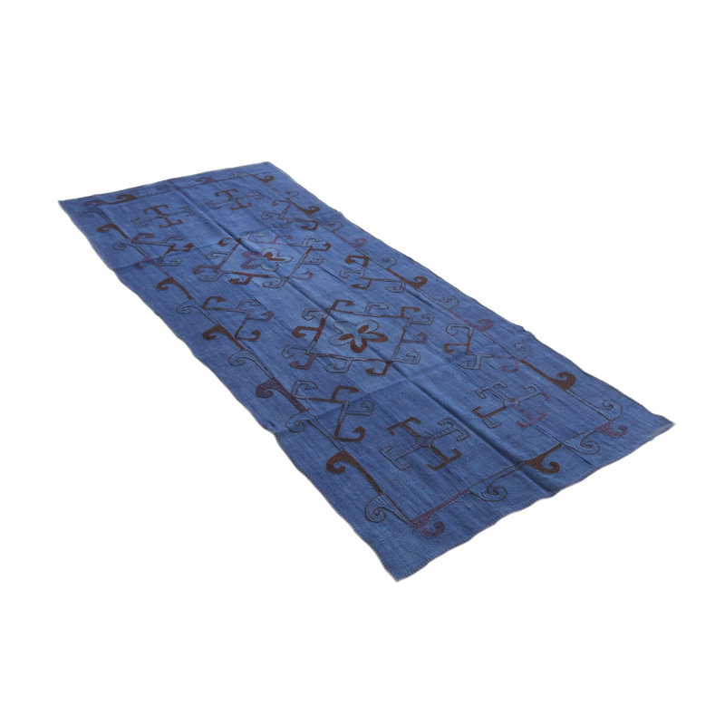 Runner Oldfield Blue Rug