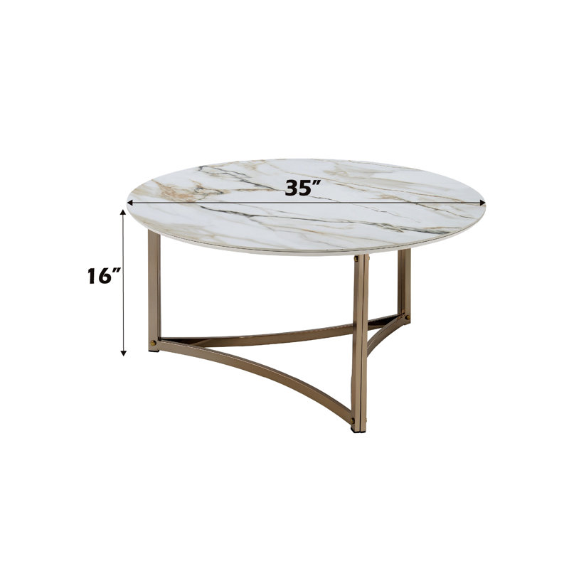 Table basse en pierre frittée Trendsett