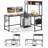 Magdali L-Shaped Metal Base Computer Desk-1724980318