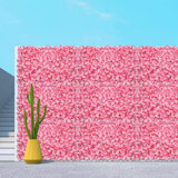Artificial Silk Flower Wall Panels