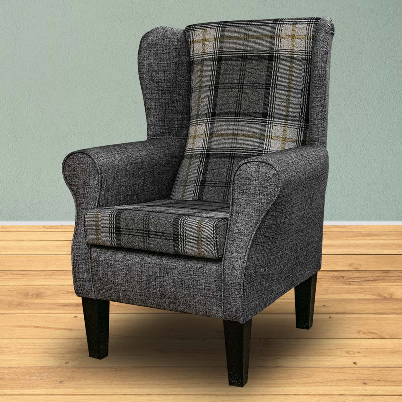 74cm Wide Tufted Wingback Chair