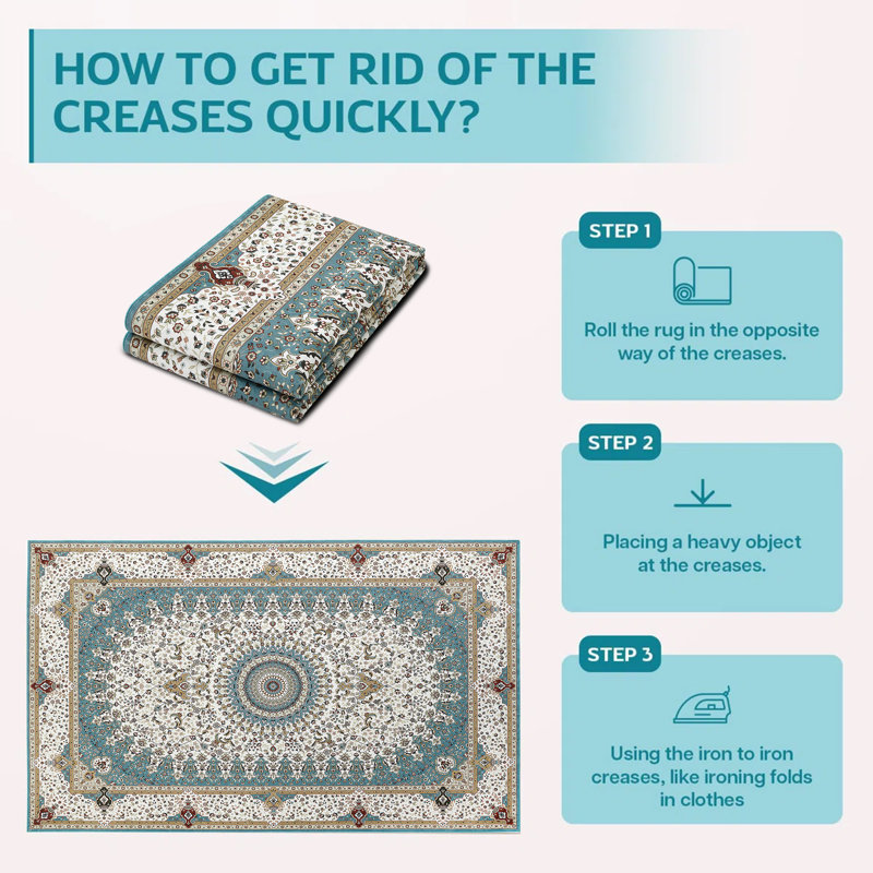 Arvada Rectangle Oriental Shag, 80cm x 150cm