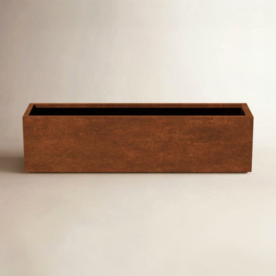 Corten Steel Series Long Box Planter