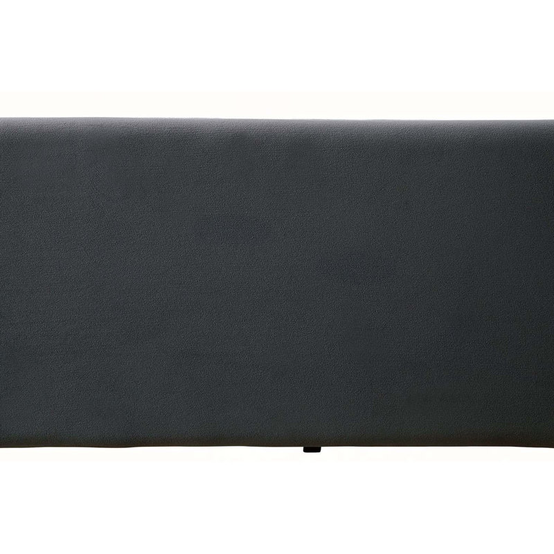 Gray Finish Transitional Style Daybed with Trundle, Nailhead Trim, Padded Button Tufted Upholstery, and Tuxedo Design, Gray
