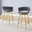 Two Sets Of Swivel Bar Stools-316499236-316499238