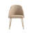 Fakenham Leatherette Dining Chair with Steel Legs-940376553-940376557-939890177