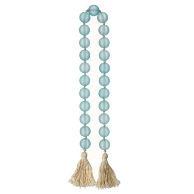 36 "Sea Glass" With Jute Garland