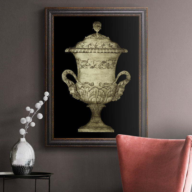 Garden Antiquities IV, toile encadrée de qualité supérieure - prête à être accrochée, H 27 po x l 18 po x P 2,5 po