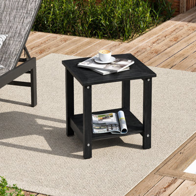 Candrice Rectangular Outdoor Side Table