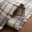 Tapis gris / beige en laine tissé à la main Jacques-2075618471