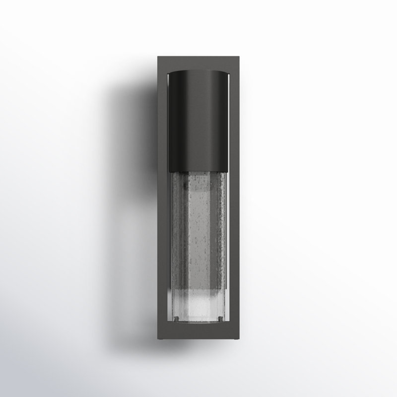 Dwell LED Outdoor Sconce, Black, Incandescent, Medium