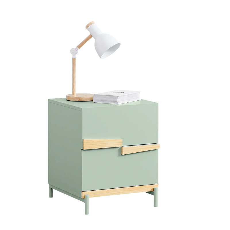 40cm W Metal Bedside Table