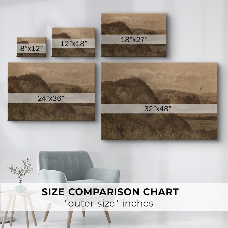 Paysages rétro-DCLxxi -Galerie enveloppée Cavas, 40 x 60