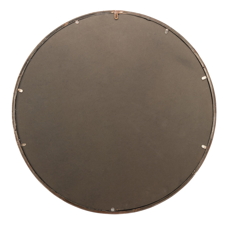 Beckett Round Beveled Mirror