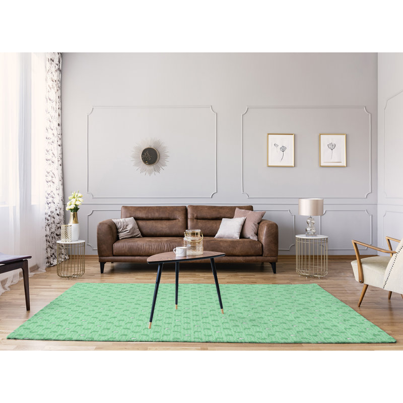 Chenille Indoor Rug, Rectangle 4' x 6'