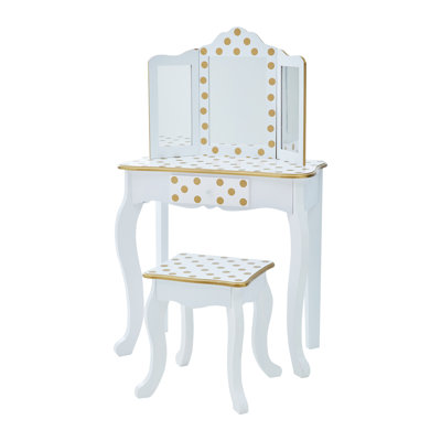 Kids Vanity Set with Mirror