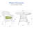 4 - Person Patio Dining Set with Round Table , Cushions Included-12655412-12638218