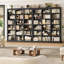 Bibliothèque standard Huckins H 71,2 "x l 63,4" avec tablettes réglables-121780345
