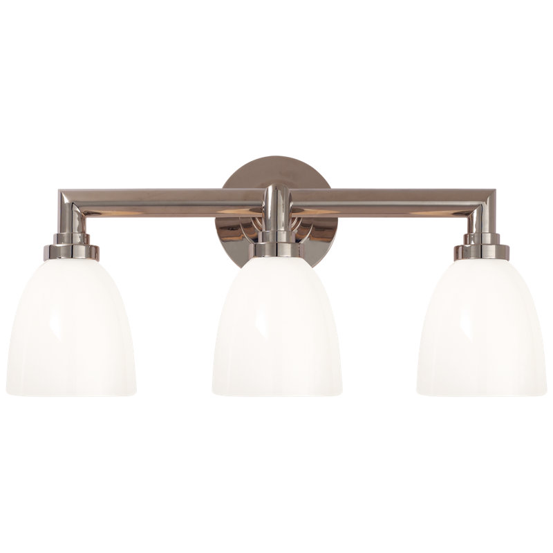 Chapman & Myers Wilton Triple Bath Light, Chrome