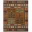 Bakke Wool Southwestern Area Rug in Brown-931021415