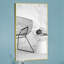 Alisiana Metal Flat Wall Mirror