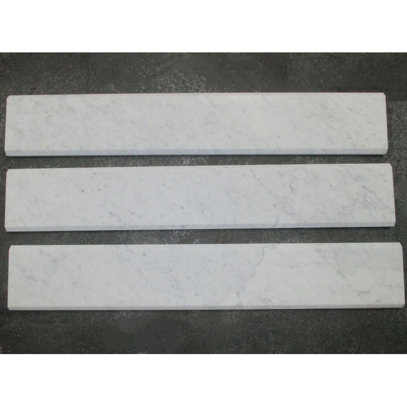 6 in. x 12 in. Glazed Marble Tile