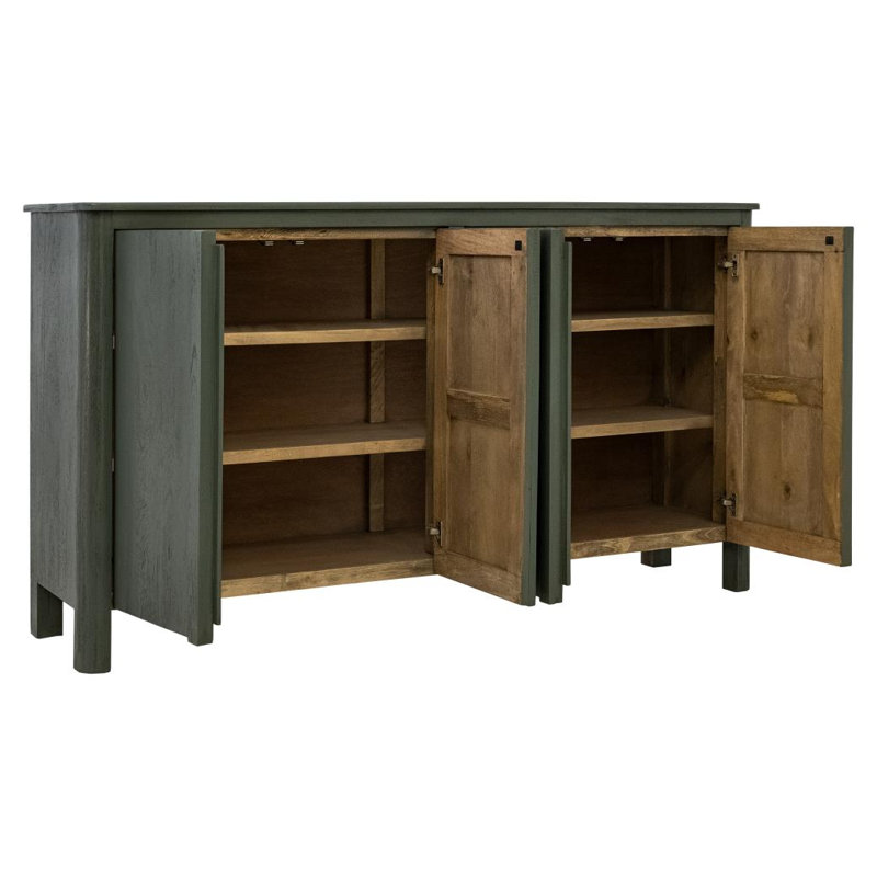 Console 4 portes Xel-Ha, Vert