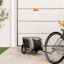vidaXL Dog Bike Trailer Bicycle Trailer Bike Carriage Oxford Fabric and Iron-92198716-92198719
