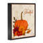 «Thankful Pumpkin & Florals», art de la giclée encadrée par Mardell Schuster-863111146-863111149