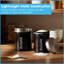 Harbour Housewares - Round Metal Kitchen Sugar Canister-147173131-147173130