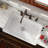 33" L x 20" W Fireclay Farmhouse Kitchen Sink with Sink Grid and Basket Strainer for Large Space-92718542