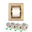 Porte-papier hygiénique encastré Tracy-836129833