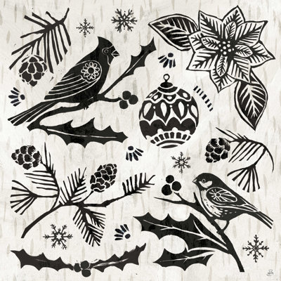 Woodcut Christmas VI
