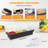 Condiment Garnish Caddy For Bartenders,Bar Garnish Caddy Tray Bar Fruit Caddy With Lid Condiment Container Caddy For Outside Bar,Home Bar (4 Compartment)