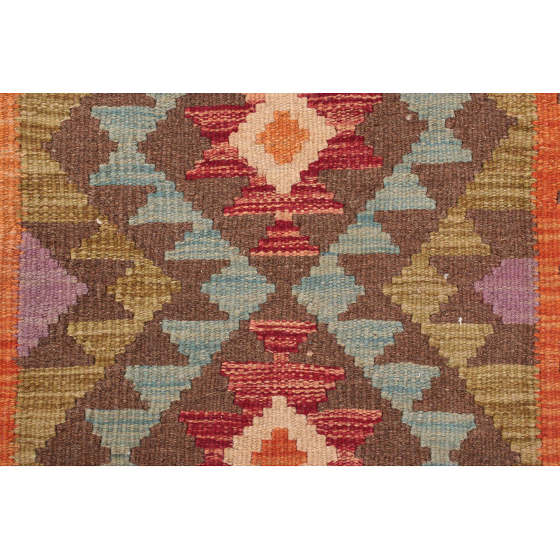 Southwestern Wool Hand Woven 60cm X 90cm Area Rug