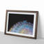Lights of the Ferris Wheel in Abstract - Picture Frame Painting Print-55772430-55772431