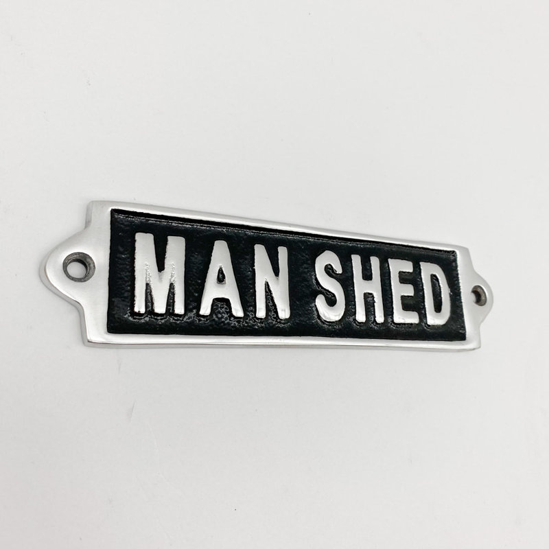 Eicher Cast Iron Man Shed Wall Sign