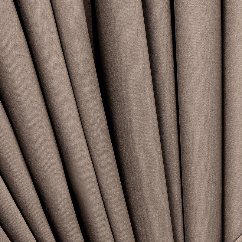 Maitlan Semi Sheer Curtain, Brown, 102" W x 108" L