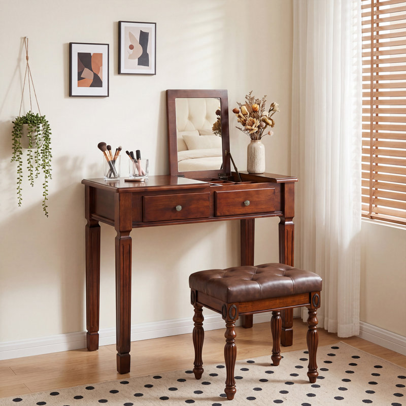 Dressing Table with Mirror