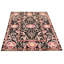Tapis oriental en laine noué à la main noir-105819380