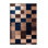 Machine Washable Checkered Purple Area Rug