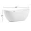 Labrusca 62'' x 28.3'' Soaking Fiberglass Bathtub-813133485